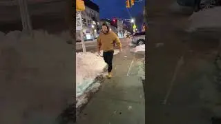 As&iacute; quedaron las calles de Perth Amboy New Jersey despu&eacute;s de la nevada