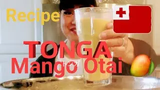 Otai Mango.  Best Tongan drink. Fresh fruit drink. #polytube #tonga  #freshfruit #beverage #mango