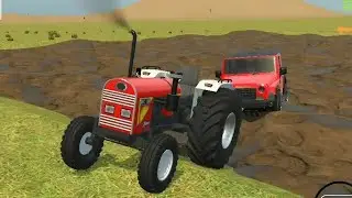 Eicher rescue Thar 4x4 || Tractor game || Mobile games