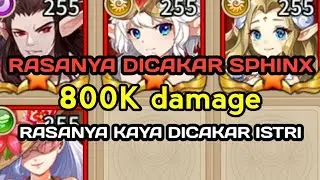 SPHINX DAMAGE 800K, rasanya kaya ditampol istri || Idle Legends : GOD SAGA