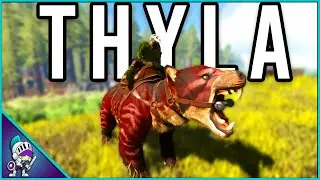 THIS TAME WILL MAKE CAVES EASY! Getting a Thyla! Ark The Island [19]