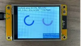 ESP32 LGVL Benchmark