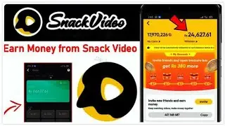 Snack Video Earning Trick to Earn $10 on Daily Basis|Snack App|