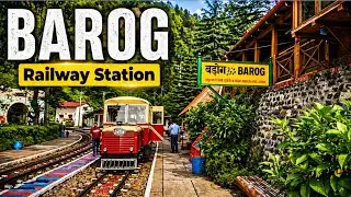 😱Reality of Honted Railway station Barog, India's Most Beautiful Railway Station in Himachal Pradesh