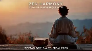 Deep Healing Frequency | 432Hz Zen Meditation Music | Soft Singing Bowls