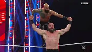 Braun Strowman, Ricochet y Street Profits Vs Alpha Academy y Viking Raiders - WWE RAW 27 Marzo 2023
