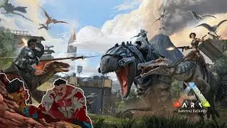 Dark Souls Player FIRST try at Ark: Survival Evolved (Ep 1)