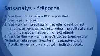 Satsanalys - fr&aring;ga 5 - indirekt objekt