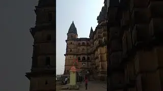 Raja Ram mandir and chaturbhuj temple Orchha --MP#turist #india #orchha #mandir #temple