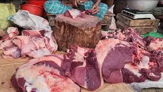 Professional Butcher Meat Cutting Skills #foodgasm  #meat #meatmarket #beef #cuts 