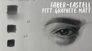 LE MATITE CHE NON FANNO RIFLESSO - RECENSIONE & TEST FABER - CASTELL - Pitt Graphite Matt