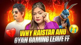 @RaiStar Left Free Fire 😭 | @GyanGaming  Left Free Fire | Raistar And Gyan Gaming Left Reality