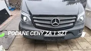 Przeróbka zwykłych lamp na Full LED  #mercedes #sprinter #tuning 