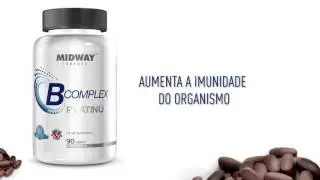 B COMPLEX complexo de Vitaminas B Made in USA - Midway Labs