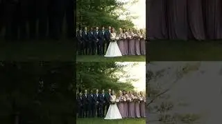 Full Wedding Party 👰|| Kentucky Wedding Videographer #weddingparty #bridesmaids #groomsmen #wedding