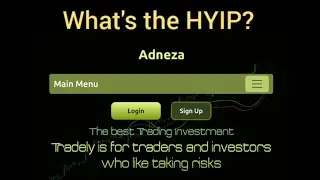 WHAT'S THE #HYIP?: ADNEZA - Progress so far on HIGHer Risk Strategy! Gain 4% AFTER 1 DAY!