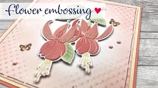 Flower embossing - Nellie Snellen