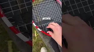 Does it work on a tennis racket? 😭 #trending #2025 #satisfying #foryou #fidgettoys #funny #memes