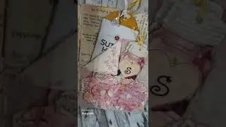 Pink Recipe book Junk Journal #4