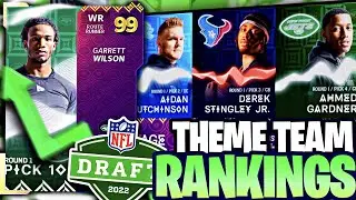RANKING THE BEST THEME TEAMS IN MADDEN 22 ULTIMATE TEAM!! [UPDATED]