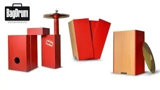 BagDrum - The only travel size acoustic drum kit