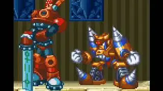 Mega Man and Bass Ground Man(Mega Man 8 Style)Revised