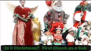 Ready for Christmas...I got my First Paycheck