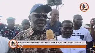 OMO foundation doles out Bore Hole water to mark 5th Anniversary in Koko