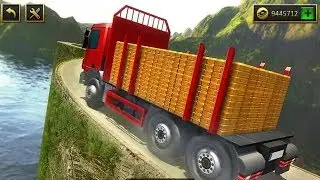 UPHILL GOLD TRANSPORTER TRUCK DRIVING GAME - Truck Games Android GamePlay | Truck Games Download