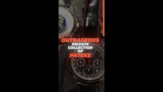 Outrageous Private 🤫 Collection of Pateks #watchcollector #patek #patekphilippe #watchanish