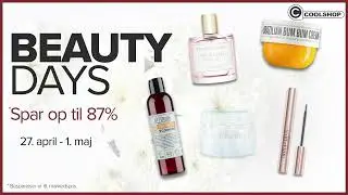 Beauty Days hos Coolshop &raquo; K&aelig;mpe udsalg p&aring; sk&oslash;nhed til og med s&oslash;ndag
