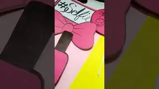 DIY Barbie Birthday Props||#shorts #viralshorts #trending #viral #barbie #papercraft