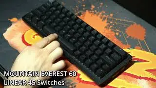 MOUNTAIN EVEREST 60 KEYBOARD TYPING TEST