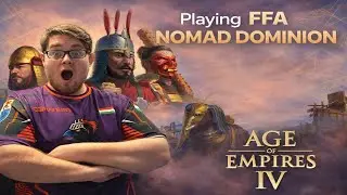 2026-Jan-16🎁 FFA NOMAD DOMINION🎄HELP ME THEY ARE BANGING ME❤️Age of Empires IV 4 💚🎁