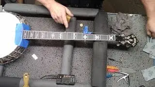 Fast and Easy Banjo Fret Level, Crown and Polish