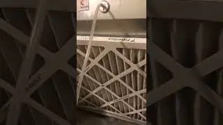 Filterbuy MERV 8 furnace filter after one month's use.