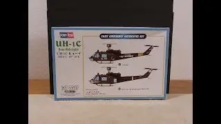 Hobby Boss 1:48 UH-1C Huey Helicopter Plastic Model Kit #85803 Review