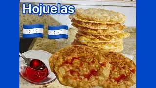 Como hacer Hojaldras para negocio🍯 hojuelas/receta Hondureña 🇭🇳