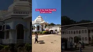 Must Visit in Goa - Mangeshi Temple #goa #temple #goatour #placestovisit #shivatemple #goa2025