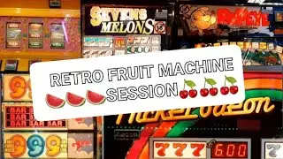 Old School Retro Fruit Machine Session at @reelfruits Maidstone.
