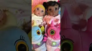 They not like us Peeka style!! #josiesjungleroom #funwithdolls #peekaboo #dollhobby #dollcommunity