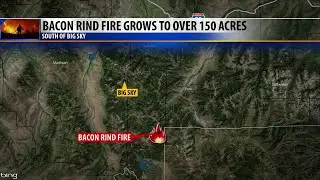 Fire Danger levels on the rise, Bacon Rind fire continues to burn