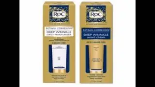 Roc Retinol Correxion Deep Wrinkle Night Cream, and Daily Moisturizer Spf 30 1 1 Fluid Ounces Each B
