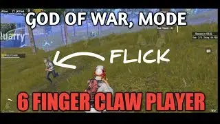 Sniper highlights #7 | 6 Finger claw player pubg mobile | OP reaction time,flick and quick scopes.
