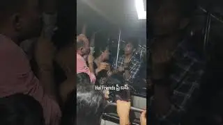 Family Fight for a Seat in Free APSRTC Bus! #ap #freebus #apsrtc #busfight #publictransport #shorts