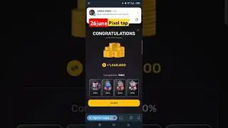 pixel tap daily combo 26june || Pixel tap today combo.