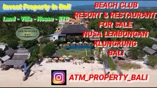 Beach Club Resort & Restaurants For Sale in Bali