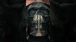 Skull tattoo | Tattoo design | Tattoo ideas | Back tattoo | Tattoohub #shorts