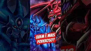 Who is more powerful, Exodia or the fusion of the three Egyptian gods? #shorts #anime #yugioh