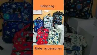 Baby Accessories Storage Bag | Cute & Durable Baby Care Organizer#viral #trending #youtubeshorts
